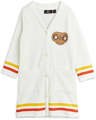 Mini Rodini Terry Cardigan - ET Collection - White - Organic Cotton Cardigans