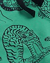 Mini Rodini Tiger Shorts - Green - 100% organic cotton Shorts