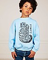 Mini Rodini Tiger Sweatshirt - Blue - 100% organic cotton Sweatshirts