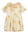 Mini Rodini Unicorn Woven Dress with Frills - !00% Organic cotton Dresses_