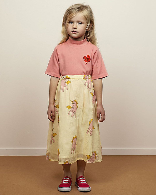 Mini Rodini Unicorn Woven Long Skirt - 100% Organic Cotton Skirts