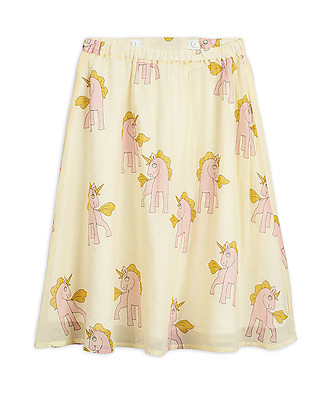 Mini Rodini Unicorn Woven Long Skirt - 100% Organic Cotton Skirts