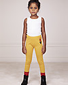 Mini Rodini Viola Yellow Leggings - 100% Merino Wool Leggings