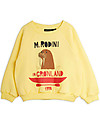 Mini Rodini Walrus Sweatshirt - Yellow - 100% Organic Cotton Sweatshirts