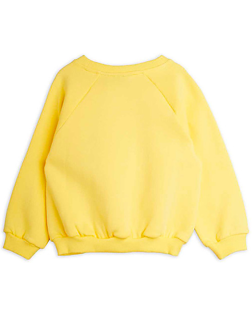 Mini Rodini Walrus Sweatshirt - Yellow - 100% Organic Cotton Sweatshirts