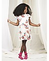Mini Rodini Whale Dress with Short Wing Sleeves, Pink - Organic cotton Dresses_