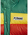 Mini Rodini Windproof Jacket with Zip - Green - 100% Recycled Polyester! Down Jacket