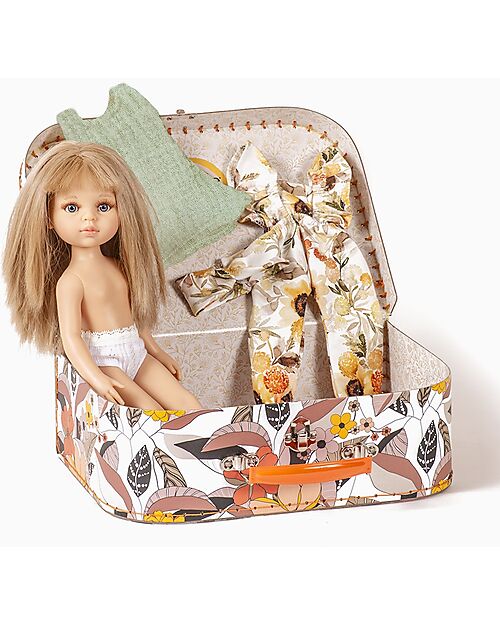 Minikane Amigas Carla Doll - My Copenhague Tournesol Case - 5 Pieces Dolls