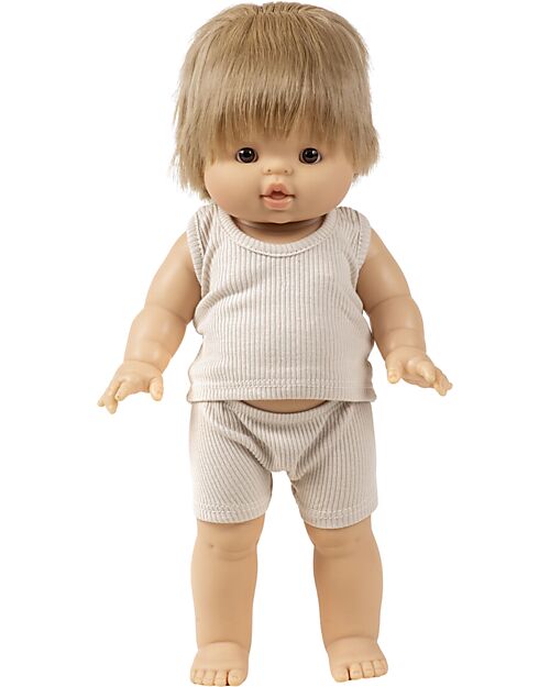 Minikane Archie Doll 37cm - Male + Marcel Underwear - Vanilla Scented Dolls