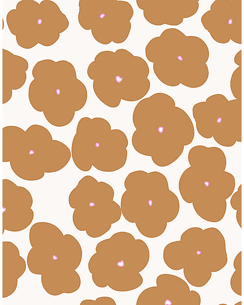 Minikane Arty Sleeping Bag - Flowers - Oeko-Tex Cotton - for Minikane Doll 34 cm Dolls Accessories