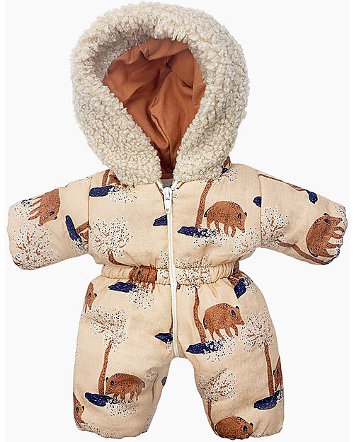 Minikane Gigi Ski Suit - With Hood and Bouclette Hem for Minikane Gordis Doll 34 and 37cm Dolls Accessories