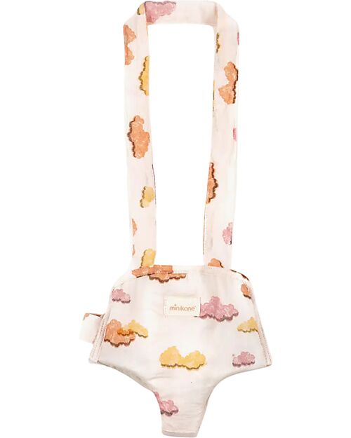 Minikane Minikane Doll Carrier 34cm - Clouds - Oeko-Tex Cotton Dolls Accessories