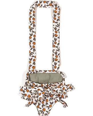Minikane Minikane Doll Carrier 34cm - Fleurs d'Oranger - Oeko-Tex Cotton Dolls Accessories