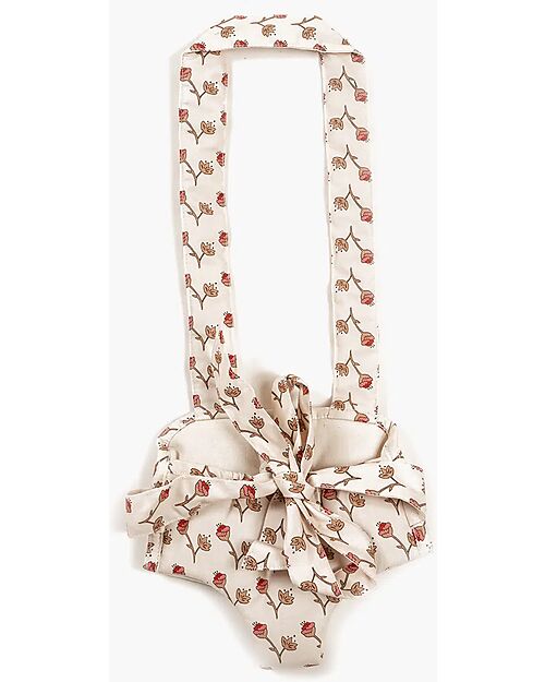 Minikane Minikane Doll Carrier 34cm - Flowers - Oeko-Tex Cotton Dolls Accessories