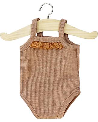 Minikane Sleeveless Body - Caramel - Oeko-Tex Cotton - for Minikane Doll 34cm Dolls Accessories