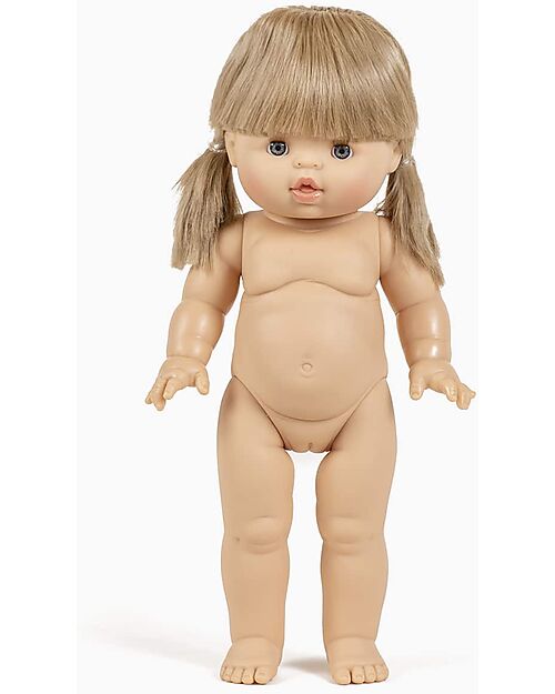 Minikane Yzea Doll - 37cm - Female - Straight Hair - Blue Eyes - Scented Dolls