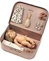 Minikane Yzé Doll - My Suitcase Le Quotidien - 7 Pieces Dolls