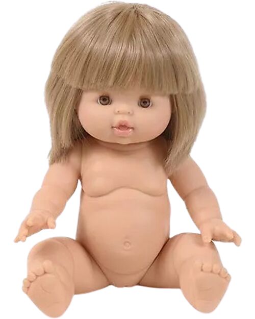 Minikane Zoe Doll 34cm - Female - Blonde Hair with Bangs - Light Brown Eyes - Scented Dolls