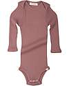 Minimalisma Alaska Long-Sleeved Bodysuit - Winter Blush - 100% Merino Wool Long Sleeves Bodies