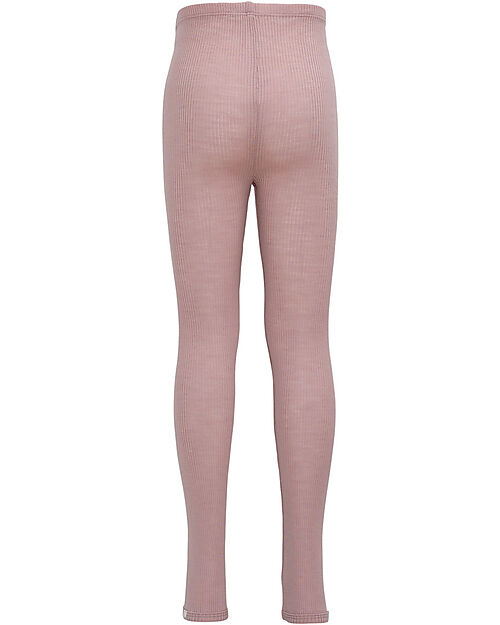 Minimalisma Arona Leggings - Dusty Rose - 100% Merino Wool Leggings
