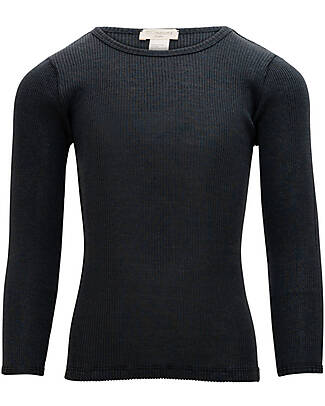 Minimalisma Atlantic Blouse - Dark Green - 100% Merino Wool Long Sleeves Tops