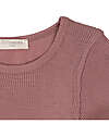 Minimalisma Atlantic Blouse - Winter Blush - 100% Merino Wool Long Sleeves Tops
