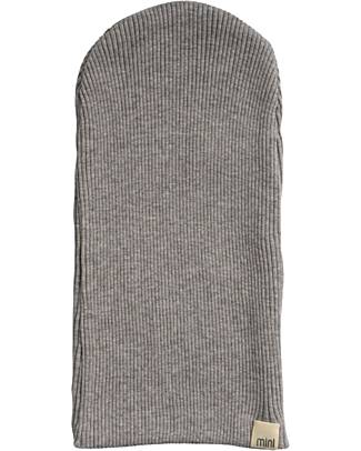 Minimalisma Bambi Bonnet - Grey Melange - Seamless Cotton and Silk Winter Hats