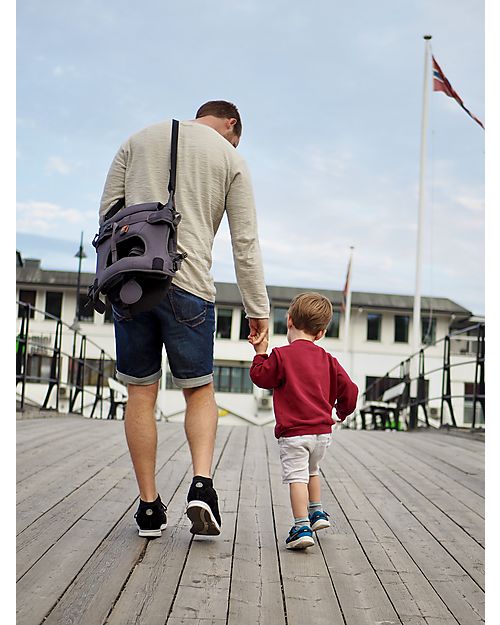 Minimeis Minimeis GP4 Child Carrier - Grey and Orange - From 6 months to 5 years! Baby Carrier Backpacks