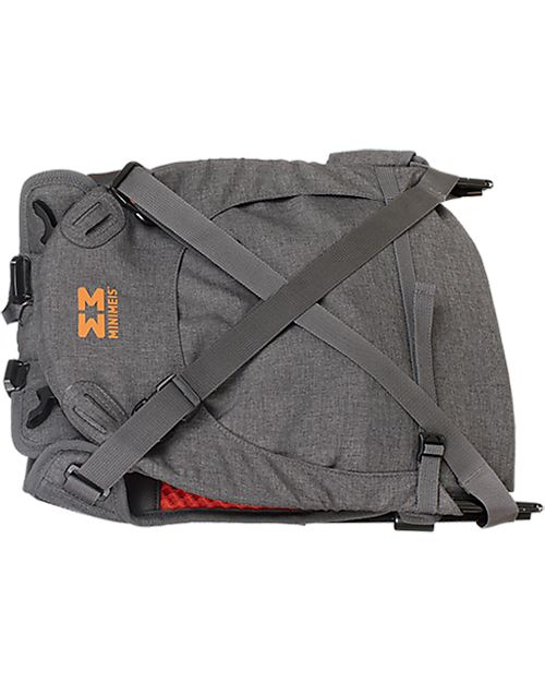 Minimeis Minimeis GP4 Child Carrier - Grey and Orange - From 6 months to 5 years! Baby Carrier Backpacks