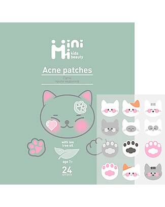 MiniMi MiniMi Anti-Acne Patches - Medicated and Invisible - 24 pcs Face Masks