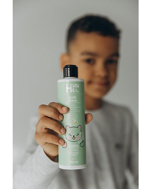 MiniMi MiniMi Banana Bath Foam - Magic Colour Change - 250 ml Shampoos And Bath Wash