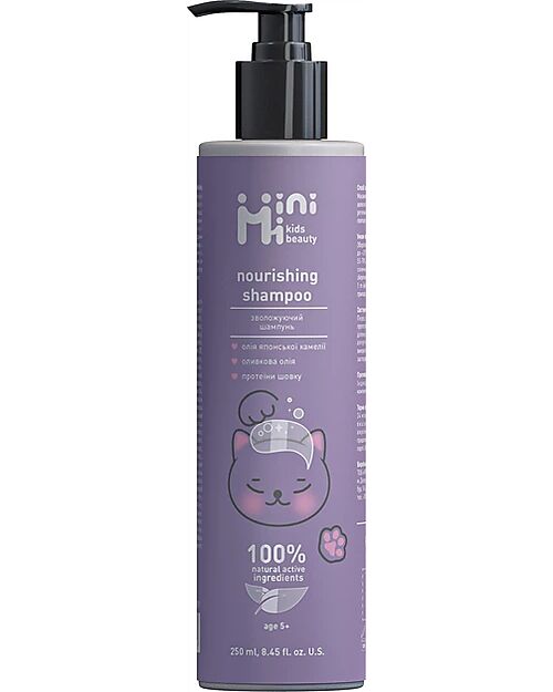 MiniMi MiniMi Nourishing Hair Shampoo - with Prebiotics - 250 ml Shampoos And Bath Wash