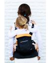 Minimonkey Baby Carrier Dynamic - Black/Orange - 4 in 1 Carrier (from birth, light and no backache!) Baby Carriers