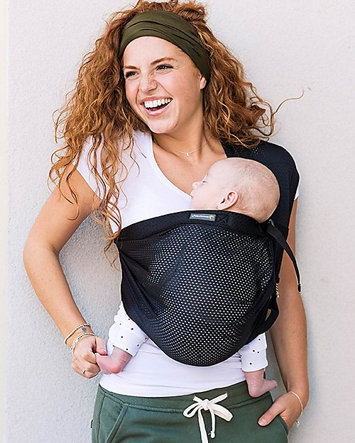 Minimonkey Baby Mini Sling, Black - Light and compact Baby Slings