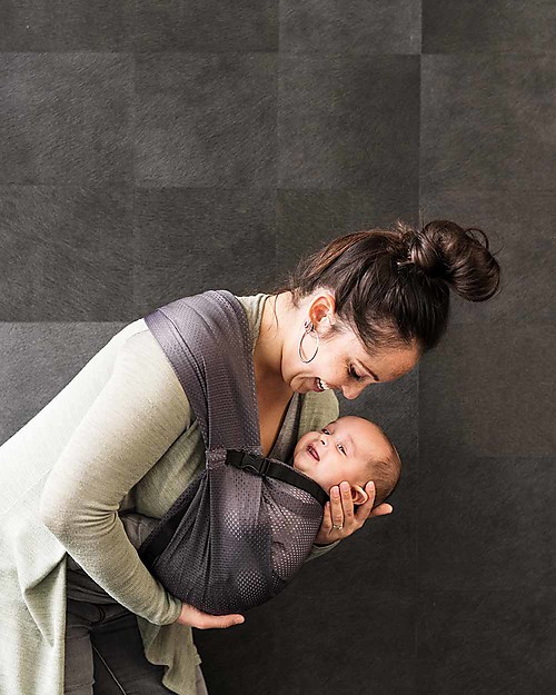 Minimonkey Baby Mini Sling, Grey - Lightweight Baby Slings