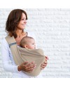 Minimonkey Baby Sling 4 in 1 - 100% Cotton - Sand Baby Slings