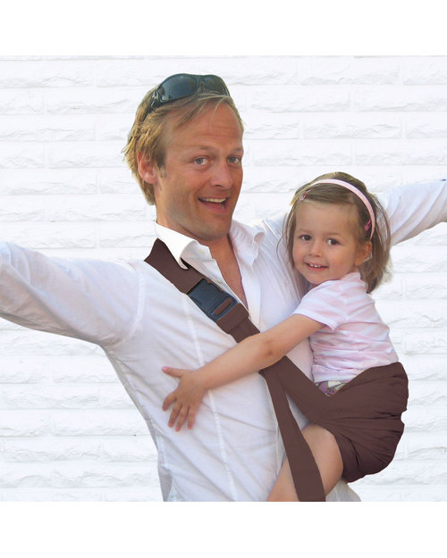 Minimonkey Baby Sling 4 in 1 - 100% Organic Cotton - Taupe Baby Slings