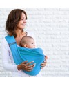 Minimonkey Baby Sling 4 in 1 - Turquoise - 100% Cotton Baby Slings