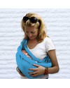 Minimonkey Baby Sling 4 in 1 - Turquoise - 100% Cotton Baby Slings