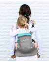 Minimonkey Dynamic Ergonomic Baby Carrier - Grey/Turquoise - 4 in 1 Carrier - Water Resistant Baby Carriers