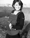 Minimonkey Ergonomic Baby Carrier - Grey - 4 in 1 Carrier (from birth, light and no backache!) Baby Carriers