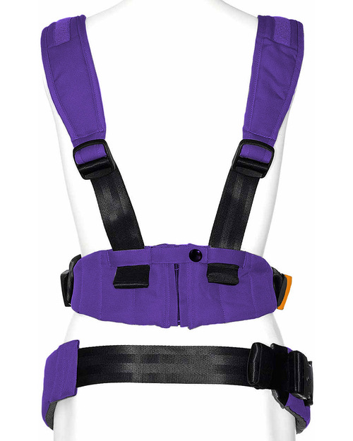 Minimonkey Ergonomic Baby Carrier - Purple - 4 in 1 Carrier (from birth, light and no backache!) Baby Carriers