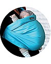 Minimonkey Ergonomic Babysling 7 in 1 - Unlimited - 100% Coton -  Turquoise/Grey Baby Slings