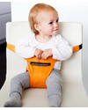 Minimonkey Minichair - Orange - Lightweight, Compact & Portable Travel Feeding Chairs
