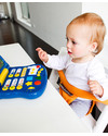 Minimonkey Minichair - Orange - Lightweight, Compact & Portable Travel Feeding Chairs