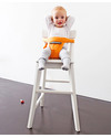 Minimonkey Minichair - Orange - Lightweight, Compact & Portable Travel Feeding Chairs