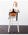 Minimonkey Minichair - Orange - Lightweight, Compact & Portable Travel Feeding Chairs