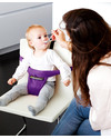Minimonkey Minichair - Purple - Lightweight, Compact & Portable Travel Feeding Chairs
