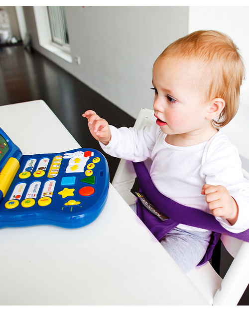 Minimonkey Minichair - Purple - Lightweight, Compact & Portable Travel Feeding Chairs