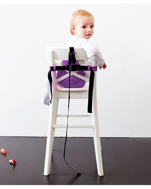 Minimonkey Minichair - Purple - Lightweight, Compact & Portable Travel Feeding Chairs